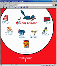 Dominos Pizza Team AZ Home Page