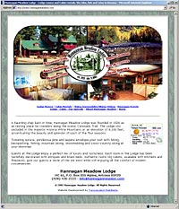 Hannagan Meadow Lodge Home Page