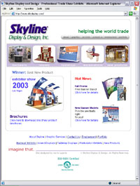 Skyline Displays Home Page
