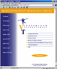 Vestibular Technologies Home Page